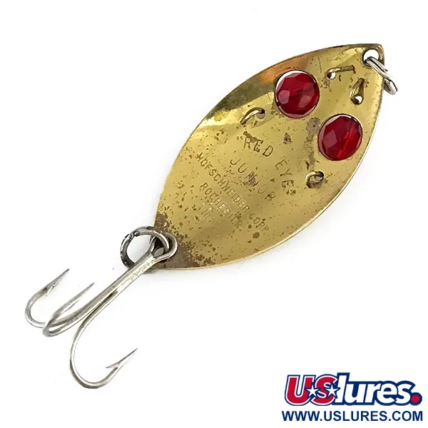 Hofmann’s Lures Red Eye junior Lusikka, Messinki/Punainen, 11g, #8275