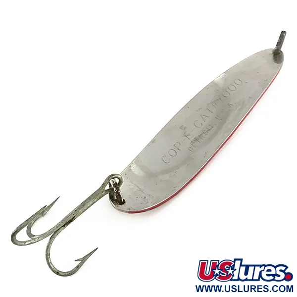 Eppinger Dardevle Cop-E-Cat 7000 Lusikkauistin, Puna/Valko/Nikkeli, #8280