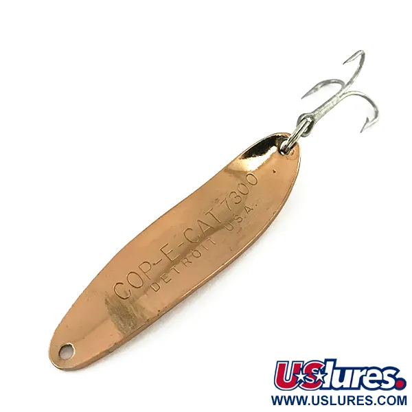 Dardevle Cop-E-Cat 7300 Lusikka, Vasaroitu kupari, 10g, #8328