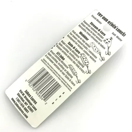 Jake's Lures Lil Jake Lusikka, Kulta / Punainen, 4.7g, #8336