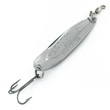 Luhr Jensen Krocodile Die #4 Lusikka, Nikkeli, 14g, Prisma, #8341