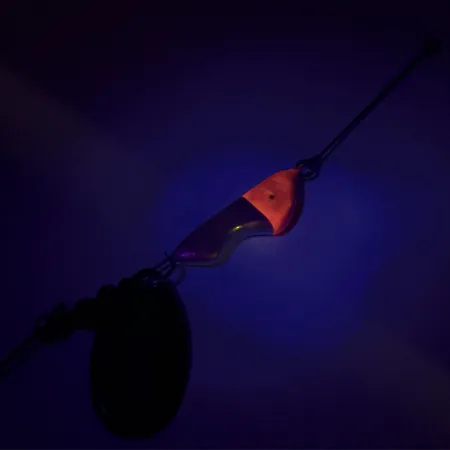 Erie Dearie Walleye Killer UV Lippa, Nikkeli / Punainen, 14g, UV, #8344