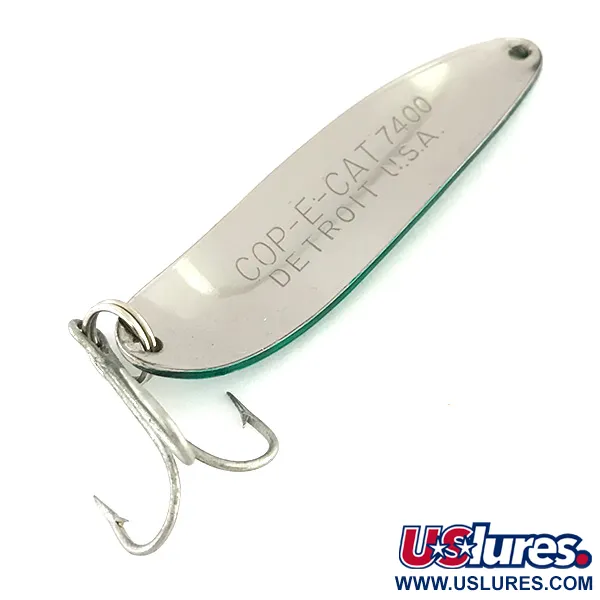 Eppinger Dardevle Cop-E-Cat 7400 Lusikka, Nikkeli/Vihreä, 14g, #8392