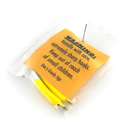 Doc's Goofy Jig UV Jigi, Keltainen, 7g, UV-reaktiivinen, #8396