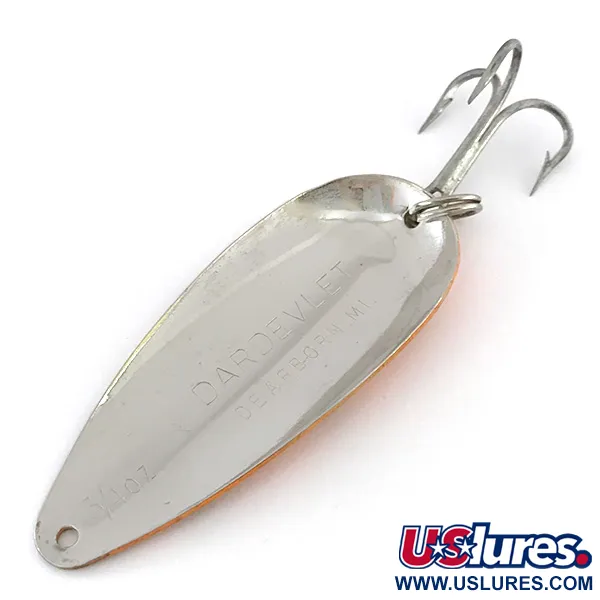 Eppinger Dardevle Dardevlet Lusikka, Oranssi/Vihreä/Nikkeli, 21g, #8412