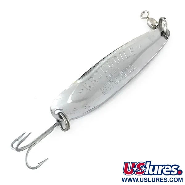 Luhr Jensen Krocodile Die #4 Lusikka, Vasaroitu nikkeli, 19g, #8426