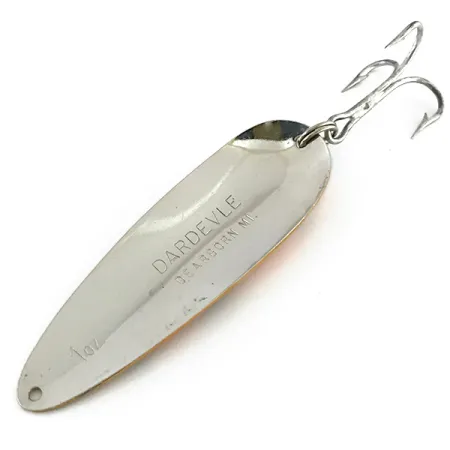 Eppinger Dardevle Lusikkauistin, Oranssi/Vihreä/Nikkeli, 28g, #8432