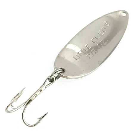 Acme Little Cleo Glow Lusikkauistin, Valkoinen / Vihreä / Nikkeli, 11g, #8435