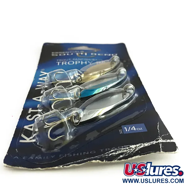 South Bend Essentials Kast-A-Way Lusikka, Kulta/Nikkeli/Sininen, 7g, #8451