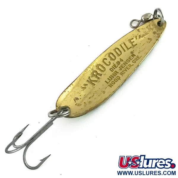 Luhr Jensen Krocodile Die #4 UV Lusikka, Firetiger, 14g, UV, #8466