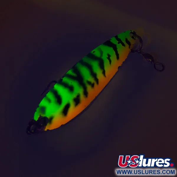 Luhr Jensen Krocodile Die #4 UV Lusikka, Firetiger, 14g, UV, #8466
