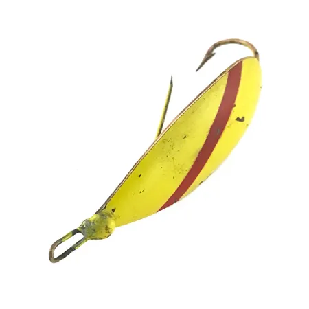 Johnson Silver Minnow Lusikka, Keltainen / Punainen, 5g, Ruohosuoja, #8492