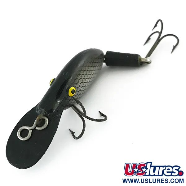 Eppinger Sparkle Tail Viehe, Musta/Harmaa, 6,5g, Uppoava, #8495