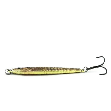 Cabela's Real Image Jig-N-Spoon Pystypilkki, Gold Shiner, 28g, #8496