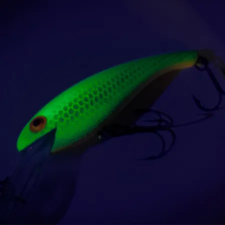 Cotton Cordell Deep Diver UV Vaappu, Vihreä/Keltainen/Oranssi, 7g, #8505