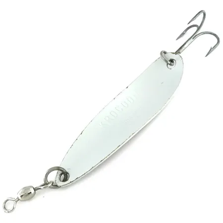 Luhr Jensen Krocodile Die #5 Lusikka, Valkoinen / Punainen, 25g, Prisma, #8508