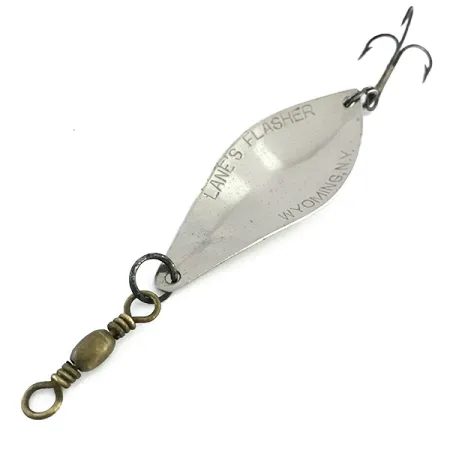 Lanes Tackle & Bait Lane's Flasher Lusikka, Nikkeli, 14g, Vintage #8518