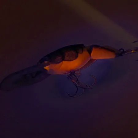 Rapala Shad Rap Jointed RS 05 Vaappu, Orange, 8g, UV-hohto, #8526