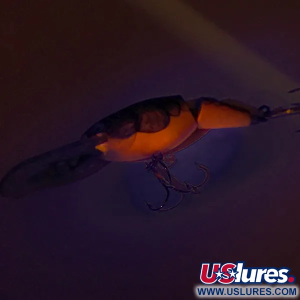 Rapala Shad Rap Jointed RS 05 Vaappu, Orange, 8g, UV-hohto, #8526