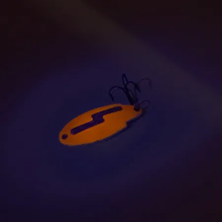 Acme Thunderbolt UV Lusikka, Fluorescent Orange / Nickel, 3,5g, #8549