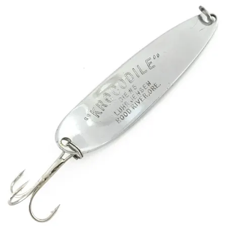 Luhr Jensen Krocodile Die #5 Lusikka, Nikkeli, 28g, Suomukuvio, #8576