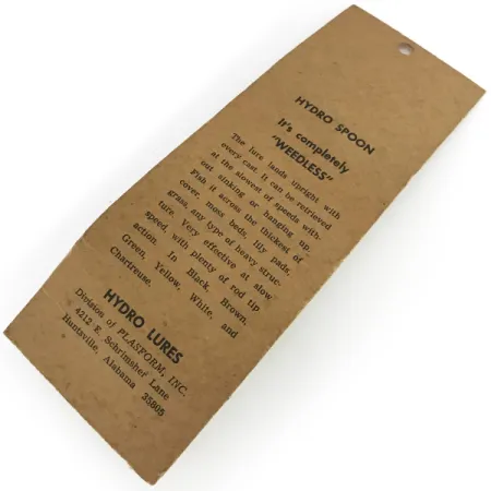 Hydro Lures Weedless Hydro Spoon Lusikka, White/Green, 17g, #8593