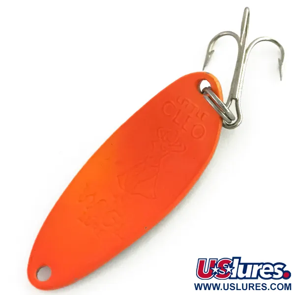 Seneca Little Cleo (Hula Girl) Lusikka, Nickel/Orange, 10g, #8609