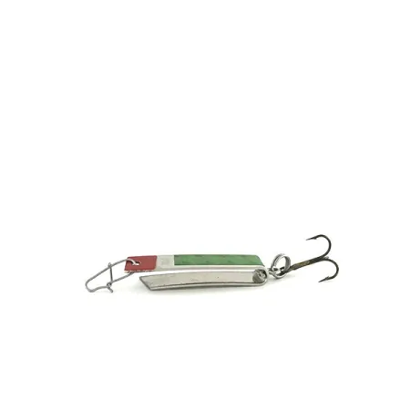 South Bend Super-Duper 502 Lusikka, Nikkeli/Punainen/Vihreä, 2,5g, #8620