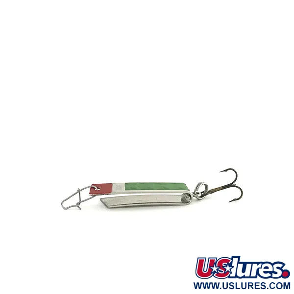 South Bend Super-Duper 502 Lusikka, Nikkeli/Punainen/Vihreä, 2,5g, #8620