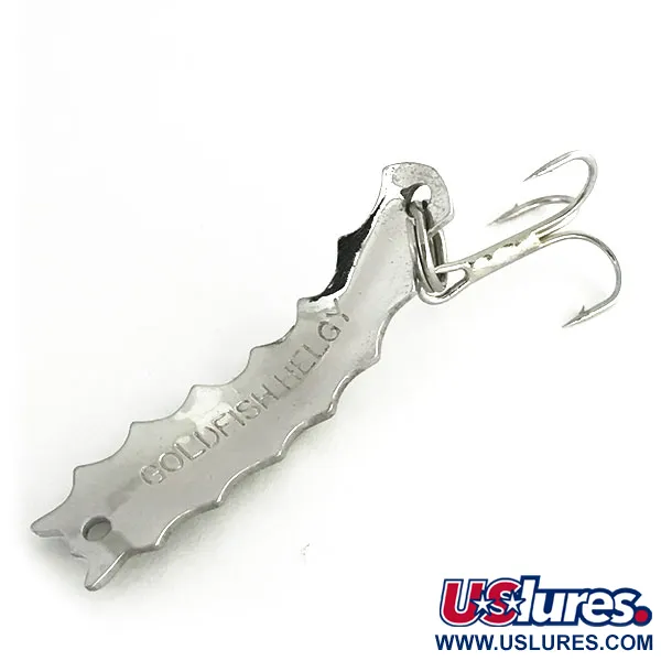 Goldfish Helgy Lusikka, Nickel / Red Eyes, 4.5g, Hyönteisprofiili, #8621