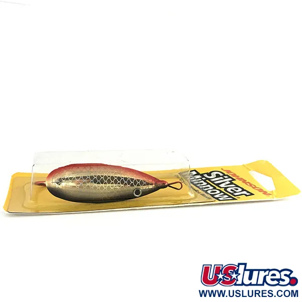 Weedless Johnson Silver Minnow Lusikka, Puna/Musta/Kulta, 14g, #8625