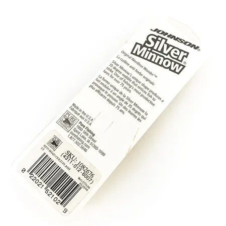 Weedless Johnson Silver Minnow Lusikka, Puna/Musta/Kulta, 14g, #8625