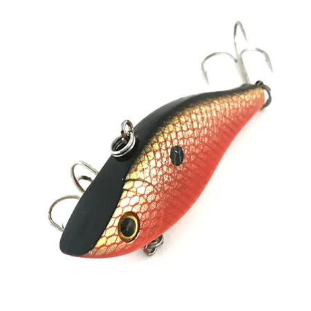 Bass Pro Shops XTS Lipless Crankbait, Puna/Kulta/Musta, 14g, Räminä, #8636