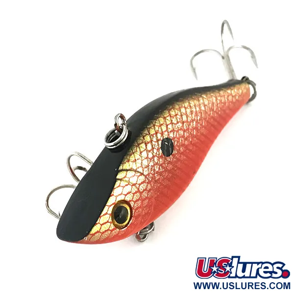 Bass Pro Shops XTS Lipless Crankbait, Puna/Kulta/Musta, 14g, Räminä, #8636