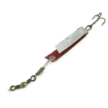 South Bend Super Duper 500 Lusikkauistin, Nikkeli/Punainen, 1,4g, #8642