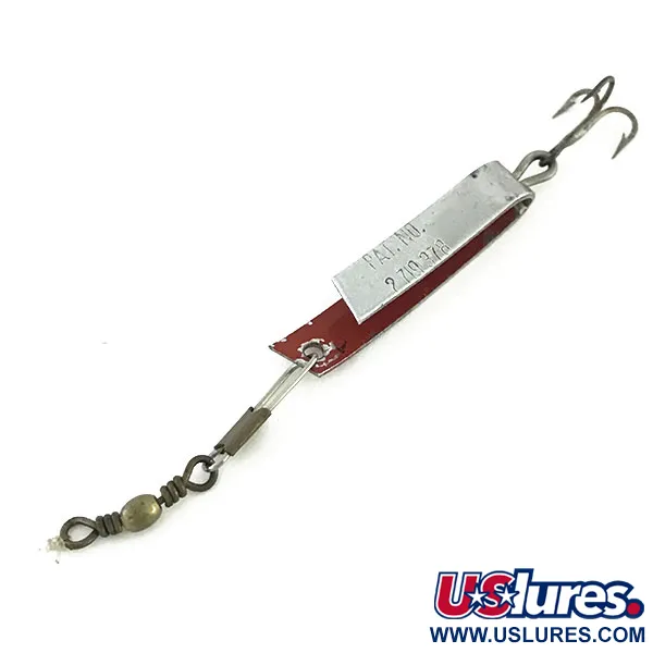 South Bend Super Duper 500 Lusikkauistin, Nikkeli/Punainen, 1,4g, #8642