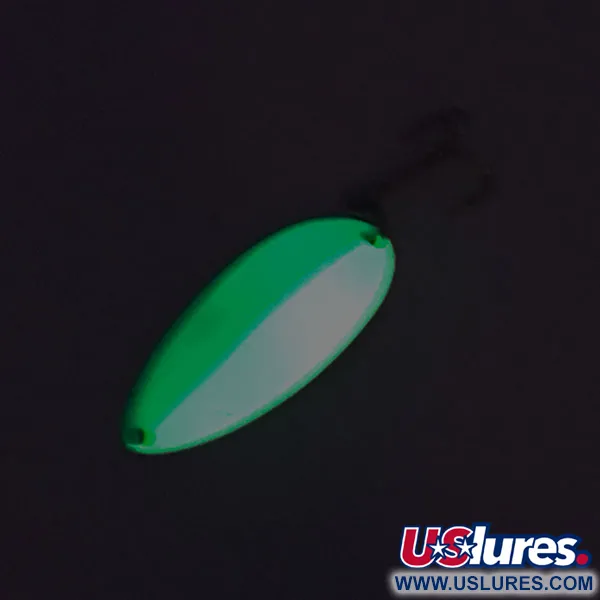 Acme Little Cleo Glow Lusikka, Sini/Valko/Nikkeli, 11g, Glow, #8688