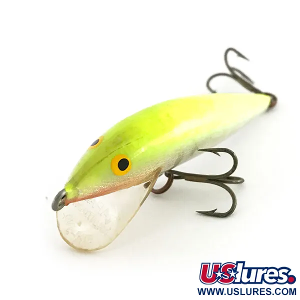 Rapala Countdown S7 Vaappu, Chartreuse, 8g, hohtava, #8704