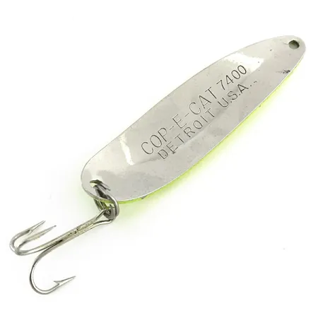 Eppinger Dardevle Cop-E-Cat 7400 UV Lusikka, Keltainen/Nikkeli, 14g, #8721