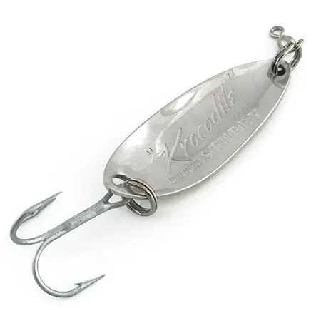 Luhr Jensen Lil' Kroc Lusikka, Nikkeli / Vihreä, 9g, Leikari, #8735