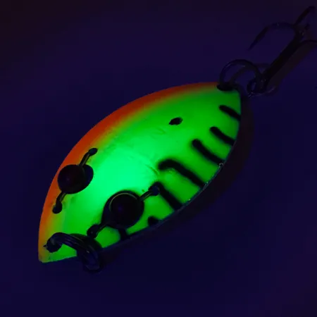 Gibbs Ruby Eye Wiggler 2 UV Lusikka, Fire Tiger, 13g, Lasi-ikkunat, #8739