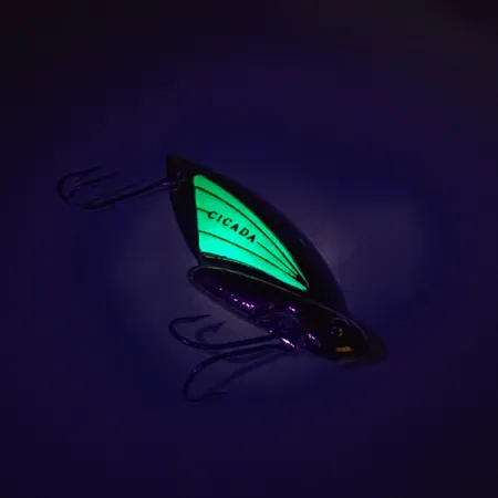 Reef Runner Cicada Blade Bait, Kulta / Vihreä, 6g, USA, #8745