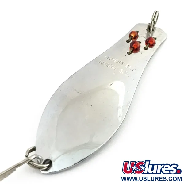 Herter's Canadian Spoon Lusikkauistin, Nikkeli / Punaiset Silmät, 10g, #8747