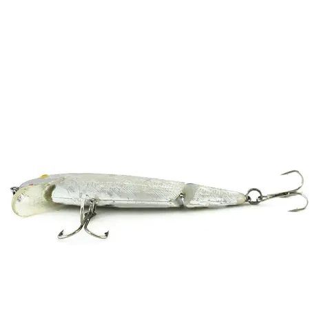 Rebel Floater Jointed Minnow, Hopea/Sininen, 7g, Nivelrunko, #8748