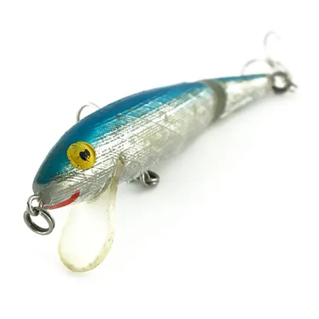 Rebel Floater Jointed Minnow, Hopea/Sininen, 7g, Nivelrunko, #8748