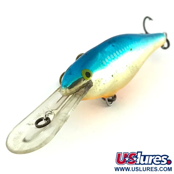 Rapala Shad Rap Deep Runner 07 Vaappu, Sininen/Hopea, 8g, Balsa, #8756