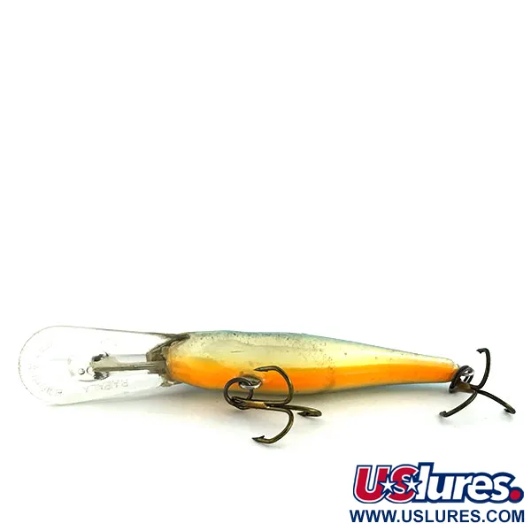Rapala Shad Rap Deep Runner 07 Vaappu, Sininen/Hopea, 8g, Balsa, #8756