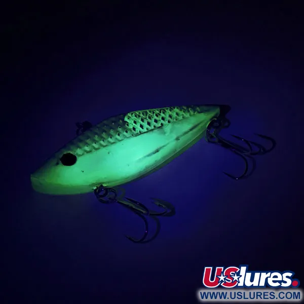 Strike King Diamond Shad UV Lipless-vaappu, Sini-vihreä/UV, 12g, #8759