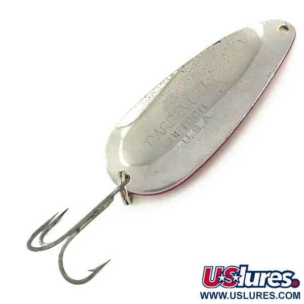 Eppinger Dardevle Dardevlet Lusikka, Puna/Valko/Nikkeli, 21g, #8764