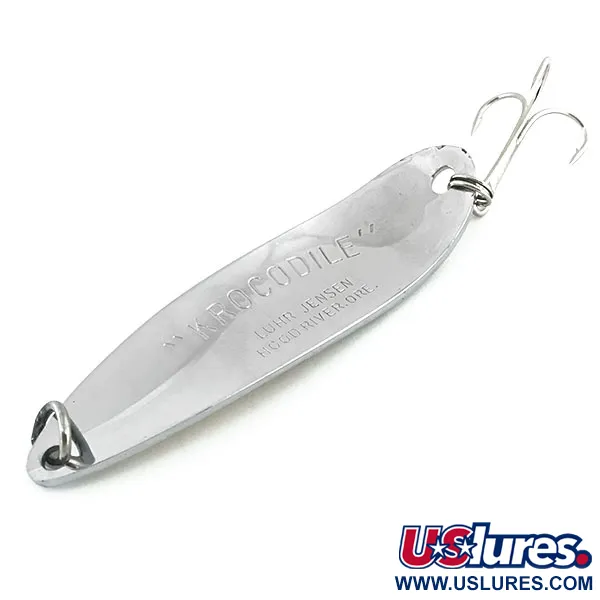 Lusikka Luhr Jensen Krocodile Die #5, Nikkeli/Kultahologrammi, 28g, #8766